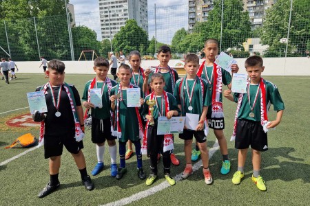 Lajtha Iskolánk sikeresen szerepelt a Budapesti Labdarúgó Iskolabajnokságon